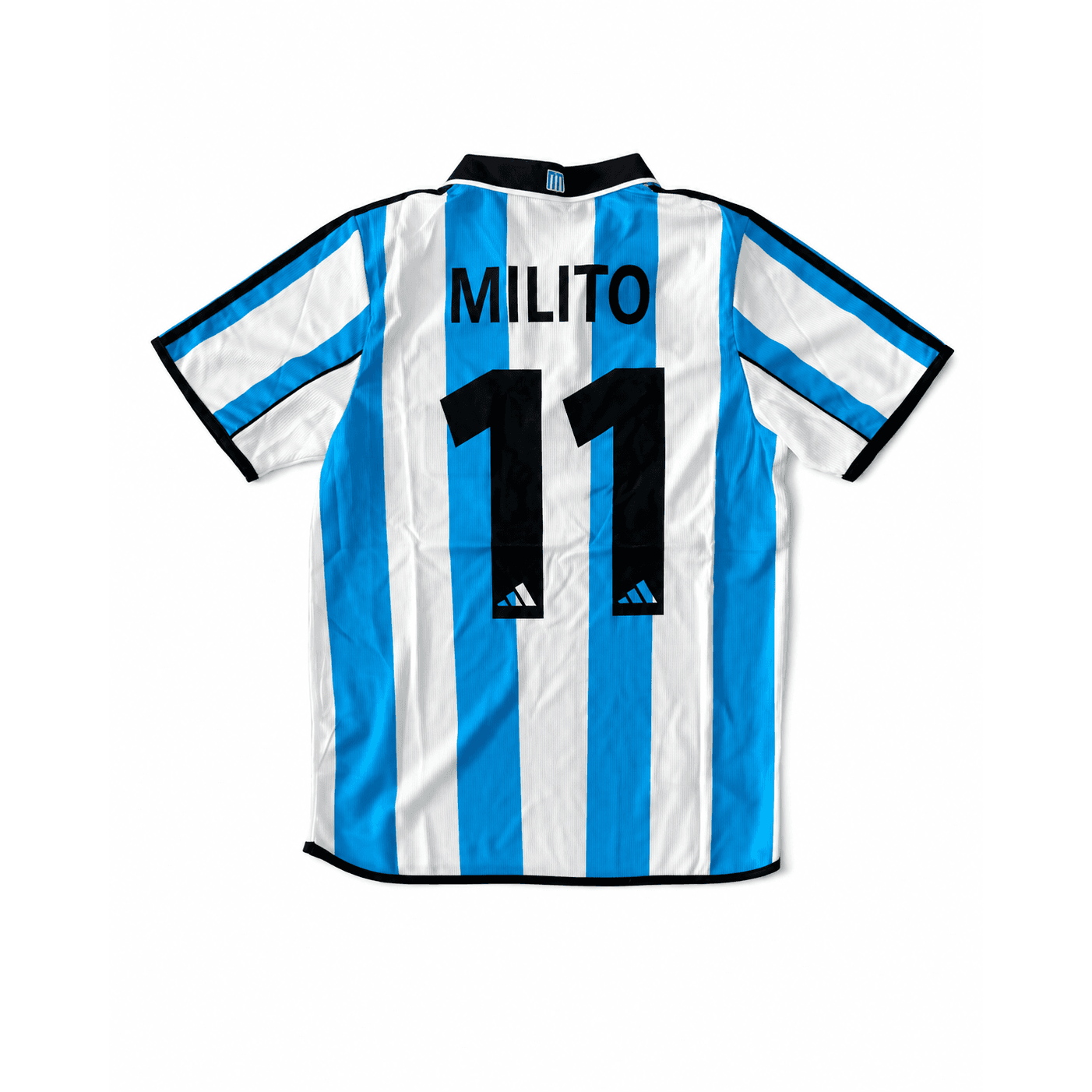 Racing 2000/01 Milito dorso