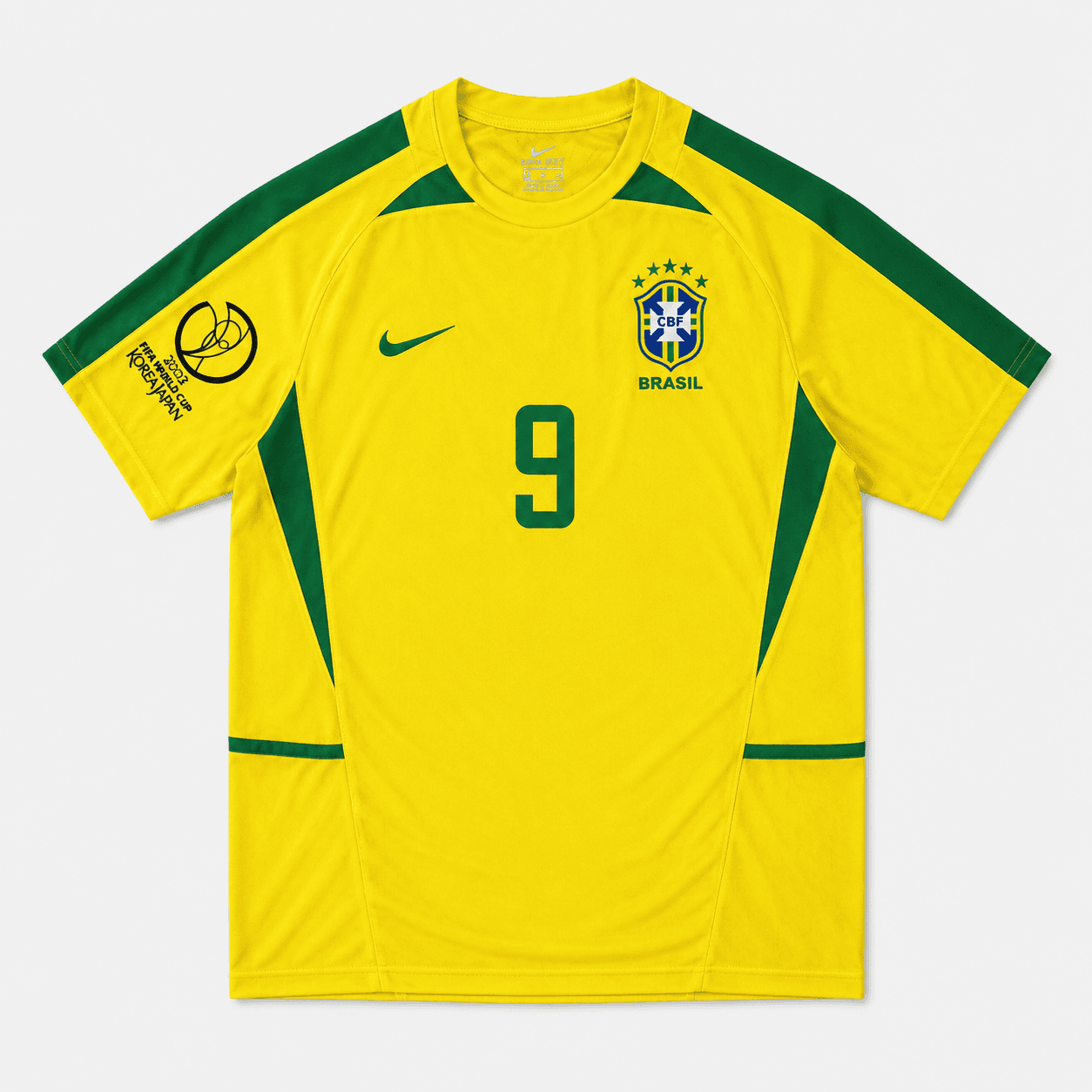 Camiseta Brasil 2002 Ronaldo — Importada 1