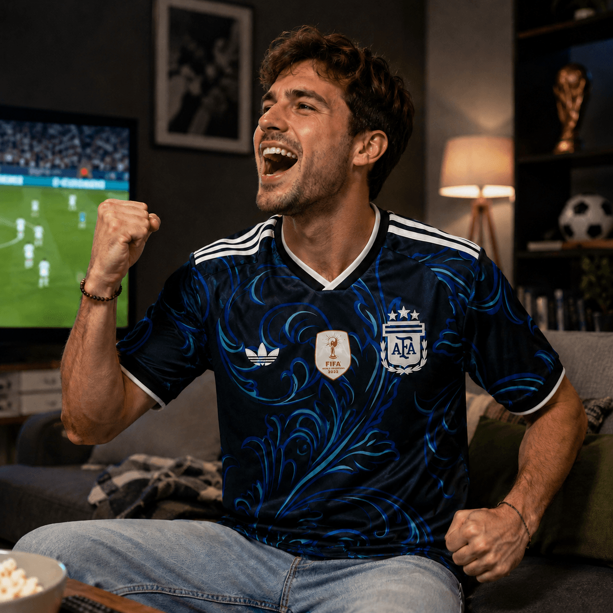 Camiseta Argentina Suplente 2026 China G5 modelo
