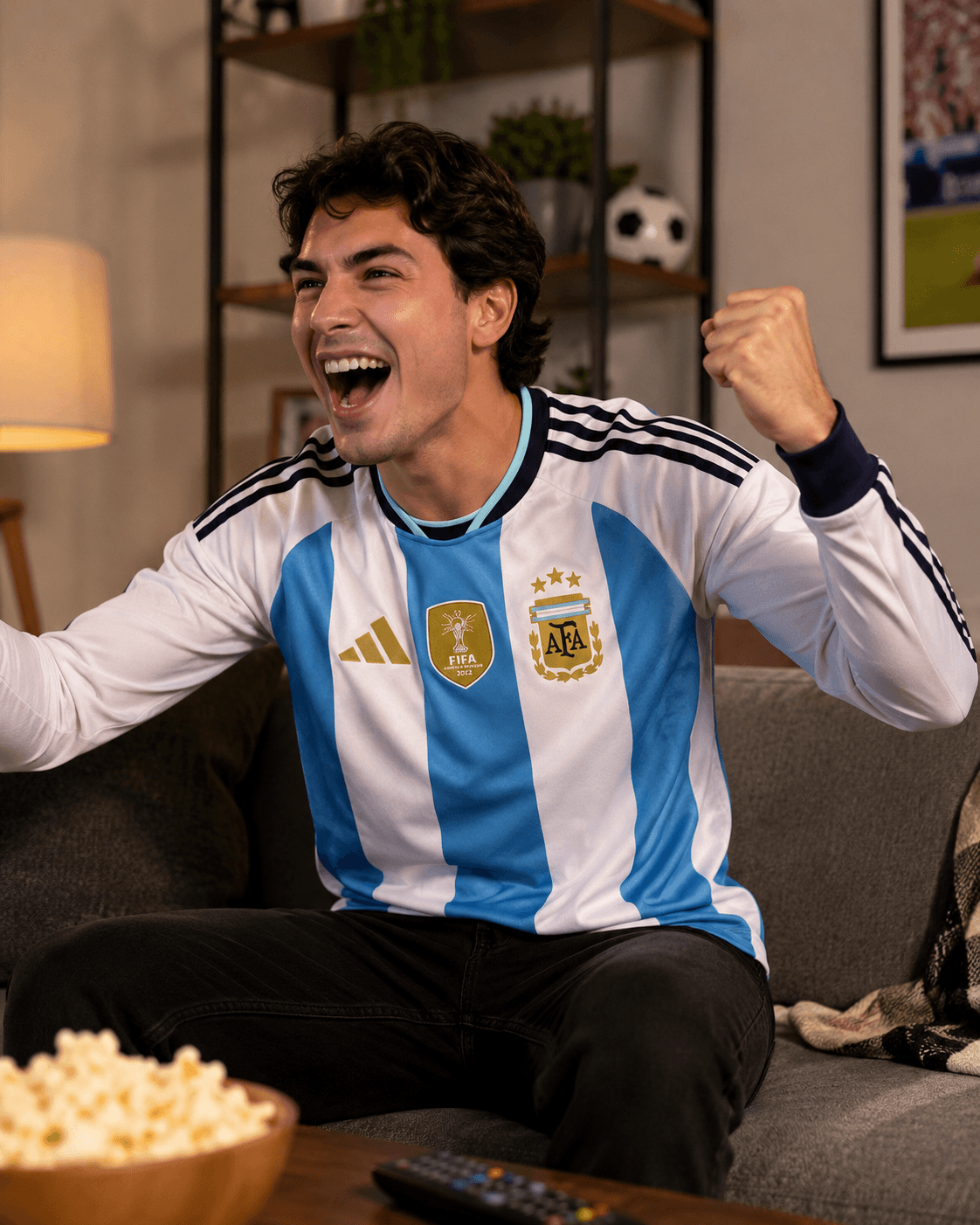Camiseta Argentina Titular 2026 Manga Larga — China G5 2